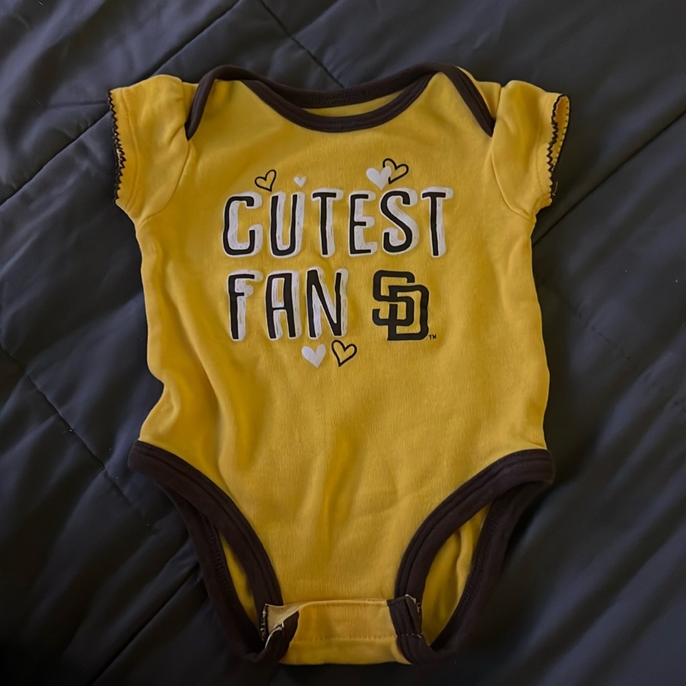 Padres onesie